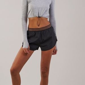 Black Running Shorts